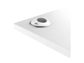 Desktop stekkerdoos Power PixelTUF 1x Schuko + USB A en C 25W Wit - 5