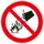 Verbodsbord,Verboden M. Water Te Blussen,Wandbord,Aluminium,Standaard