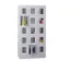 Armoire Multicases Portes Vitrées Hxlxp 1850X930X500Mm 15Cases Largeu