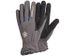 Handschoen Tegera 417, Maat 11 Polyester Synthetisch Leder Zwart Grijs