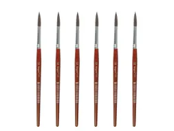 Penseel Kangaro Serie 120 rond Nr. 12 geitenhaar doos 6 stuks
