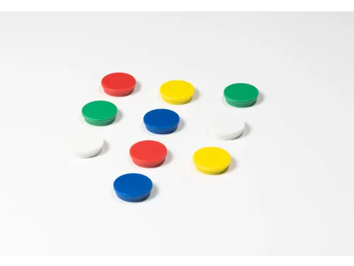 Memomagneten 10 stuks assorti 30mm