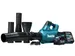 Makita UB001G XGT 40 V Max Bladblazer incl. 5,0 Ah accu en snellader