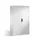 grootvolumekast met openslaande deuren,romp RAL7035,front RAL7035