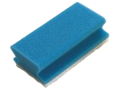 Diversey Taski Reinigingsspons Pad Blauw-Wit 14x8cm pak 10 Stuks