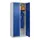 locker,HxBxD 1850x800x500mm,2vak,vak B 400mm,cil.-slot,staand op vloer