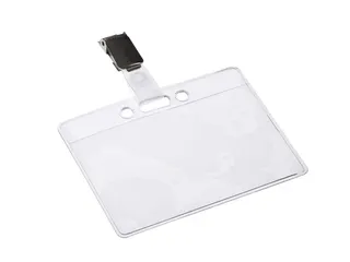 Badge Europel met strip en clip 90x60mm - 2