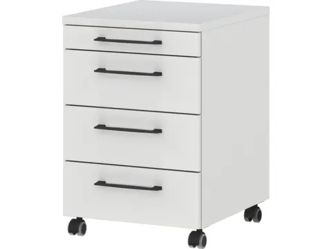 mobiel ladeblok,HxBxD 610x420x490mm,1 MA,3lade(n),metaal-beugelgreep