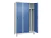locker voor scheiding van kleding,HxBxD 1950x1200x500mm,3vak