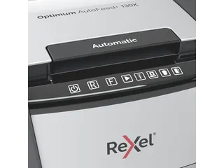 Papiervernietiger Rexel Optimum Auto+ 130X P4 snippers 4x28mm - 5
