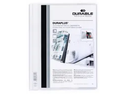 Snelhechtmap Durable Duraplus A4+ wit