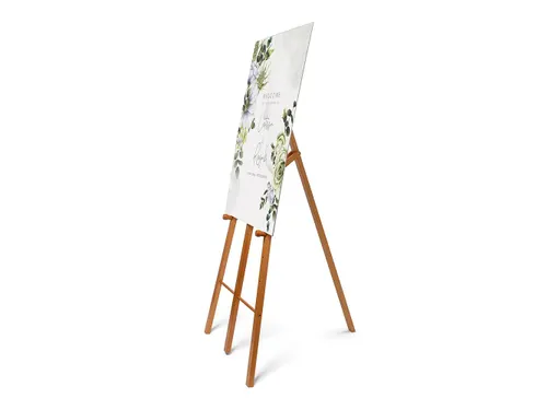 Ezel Hardhout Lichtbruin voor Krijtbord of Paneel met print