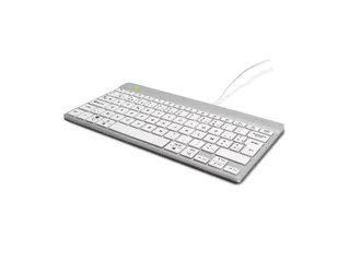 Compact Break ergonomisch toetsenbord Azerty BE Wit bedraad - 3