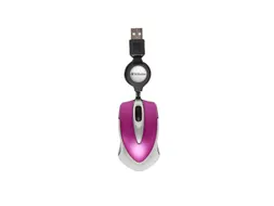 Verbatim Go Mini muis USB Type-A Optisch 1000 DPI Roze