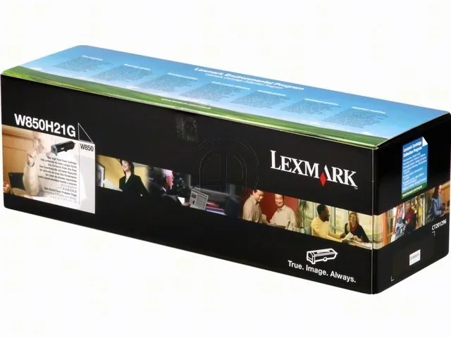 Tonercartridge Lexmark W 850 h 21 g Retourprogramma Zwart