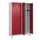 locker voor scheiding van kleding,HxBxD 1950x1200x500mm,4vak