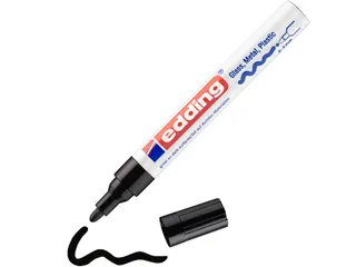 Paintmarker edding 750 op oliebasis 2-4mm creatief zwart - 3