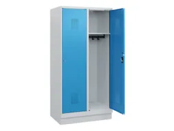 schoollocker,HxBxD 1630x800x500mm,2vak,vak B 400mm,cil.-slot,sokkel