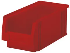 Zichtbak Eco Hxbxd 125x150x230/205mm Pp Rood