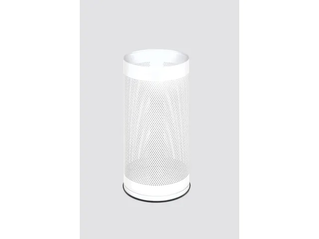 paraplubak,HxØ 610x270mm,staal,RAL9016,geperforeerd