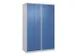 locker voor scheiding van kleding,HxBxD 1850x1200x500mm,4vak