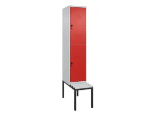Dubbeldekse dekenkist,HxBxD 2120x400x815mm,1x2vak.,vak B 400mm - 1