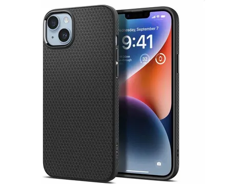 Spigen Liquid Air Case hoesje iPhone 14 Zwart