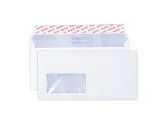 envelop Office FSC C5/6 80 gram met venster links wit 50 stuks