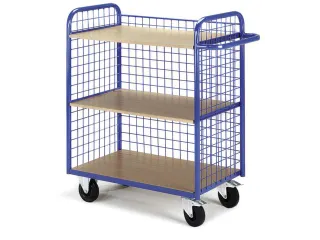 Dossierwagen Draagvermogen 150kg 1070x 980x 500mm Ral 5010 - 2