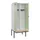 locker met bank,voor scheiding van kleding,HxBxD 2120x800x815mm,2vak