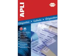 Apli Transparante Etiketten 48.5x25.4mm