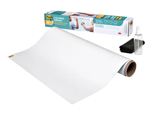 Whiteboard Folie 3M Post-it Flex Write Surface 121,9x243,8cm wit