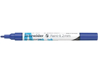 Acrylmarker Schneider Paint-It 310 2mm blauw - 5