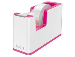 Plakbandhouder Leitz WOW wit/roze