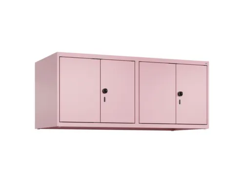 opzetkast,v. locker voor scheiding van kleding,4vak.,vak B 300mm