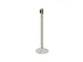 Poteau Securit inox avec enrouleur 210cm noir