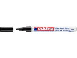 Paintmarker edding 751 op oliebasis 1-2mm creatief zwart