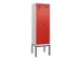 locker voor scheiding van kleding,HxBxD 2120x600x500mm,2vak