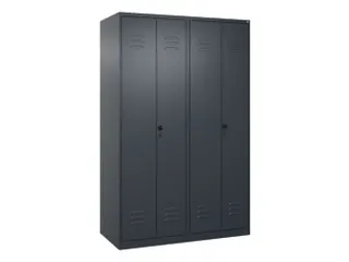 PBM-locker,HxBxD 1850x1200x500mm,4vak,vak B 300mm,draaigrendel - 1