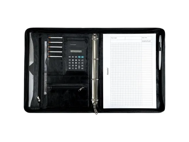 Conférencier Alassio Massa Simili cuir noir.A4