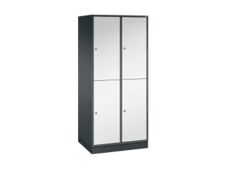 grootvolume garderobekast,RAL 7021/RAL 7035,HxBxD 1950x820x600mm - 2