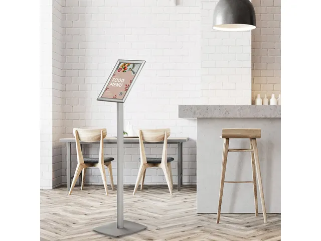 Infostandaard Europel incl. A4 kliklijst 25mm