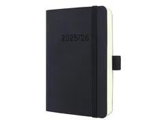 Weekagenda Conceptum 25/26 18maands (NL/FR/EN/DU) zwart Softcover
