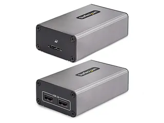 2-Poorts USB 3.0 Extender over OM3 Multimode Glasvezel - 1