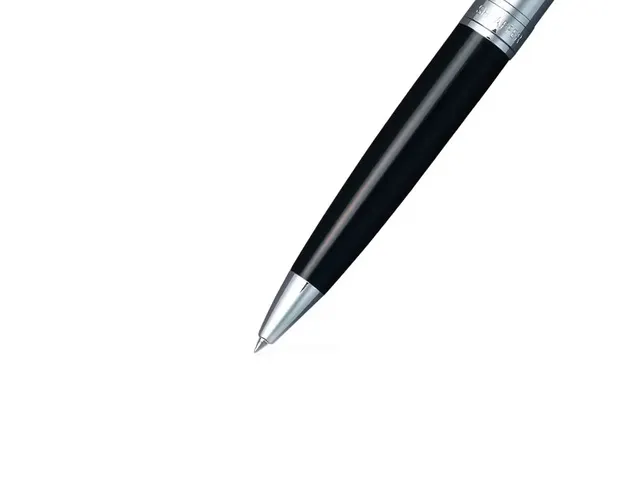 Balpen Giftset SHEAFFER 100 G9313 Glossy black barrel- brushed nickel