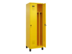 locker voor scheiding van kleding,HxBxD 1950x600x500mm,2vak