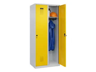 locker,HxBxD 1850x800x500mm,2vak,vak B 400mm,draaigrendel - 1