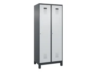 locker,HxBxD 1950x800x500mm,2vak,vak B 400mm,cil.-slot,voeten - 3