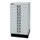 kantoor-ladekast HxBxD 670x349x432mm 10 laden romp lichtgrijs staal