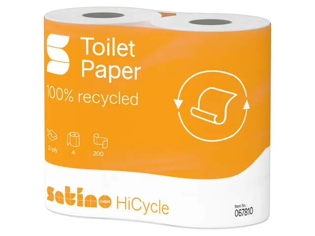 Toiletpapier Satino MT1 HiCycle 2laags 067810